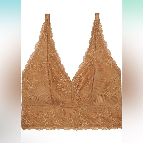 Savage X Fenty  Brown Lace Bralette NWT sz 3xL - Picture 2 of 7